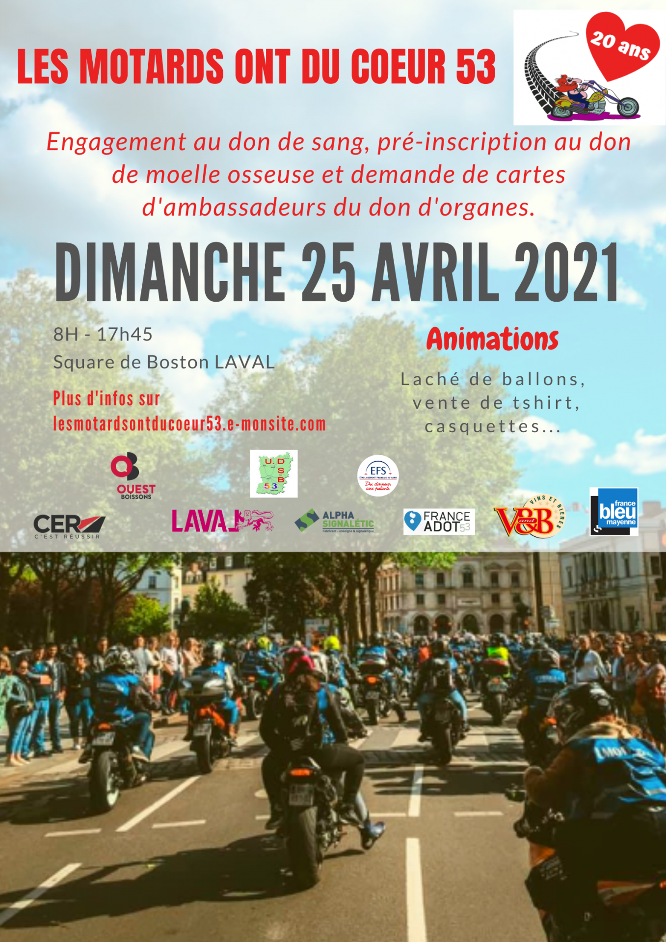 Les Motards Ont Du Cœur 53 2022 Circuit