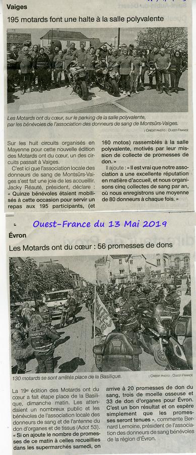Ouest france 1 13 05 2019 389x900