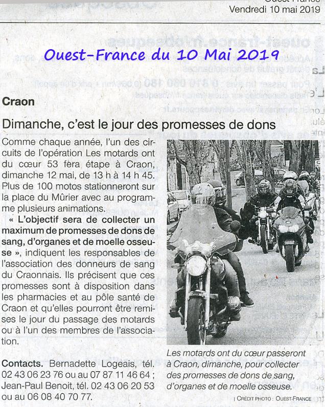 Ouest france 10 05 2019 636x795